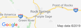 Rock Springs map